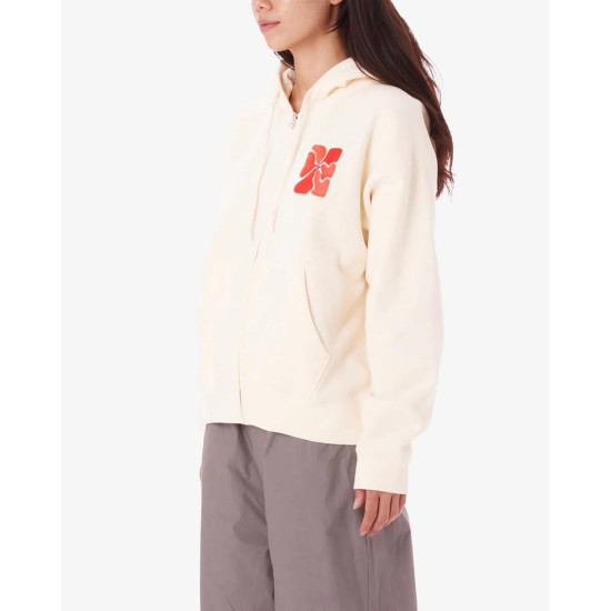 Obey Γυναικεία ζακέτα Flora Zip Hood Fleece